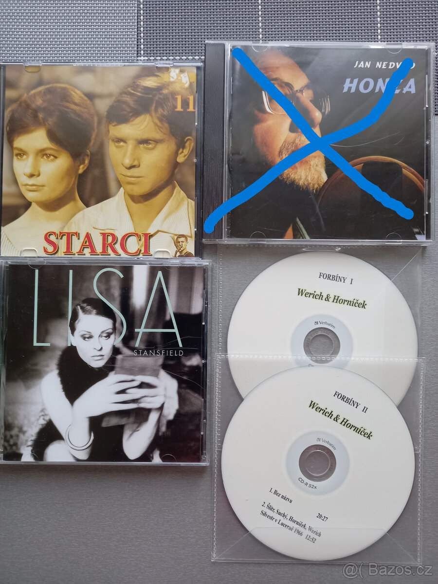 CD - Starci na chmelu, Forbíny/Werich, Horníček + 1