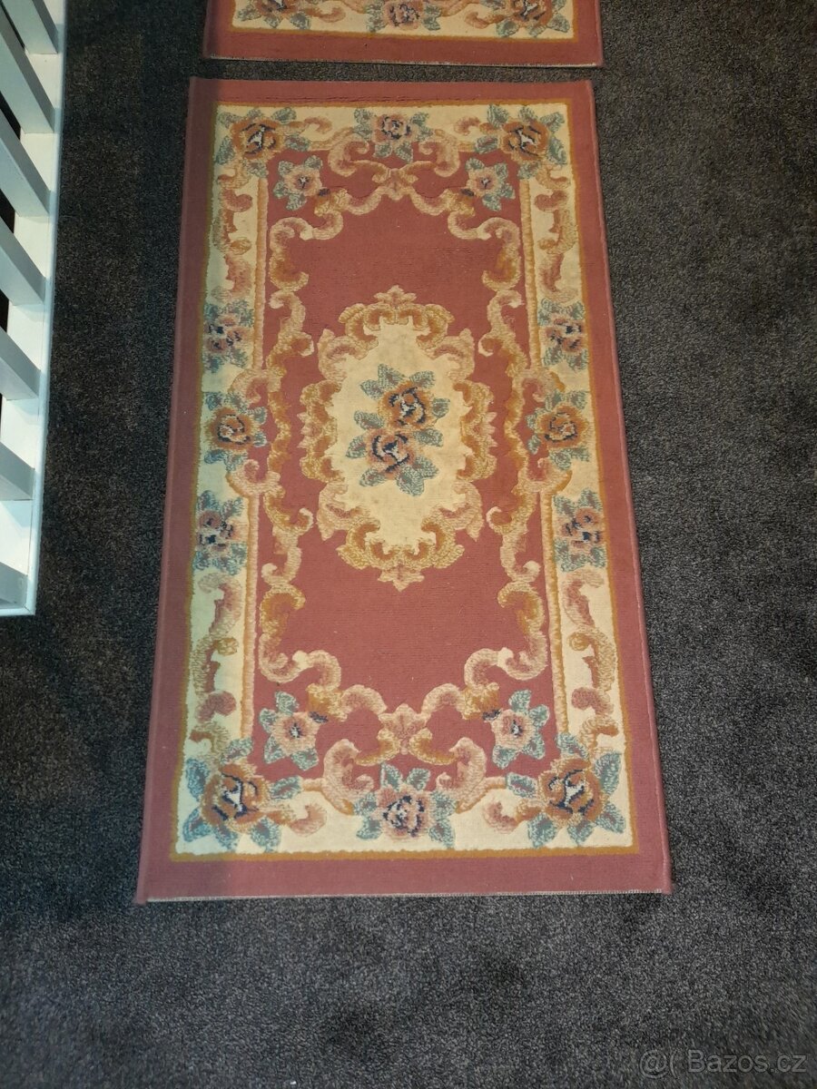 2x Staroružovy Luxury koberec Persky150x80