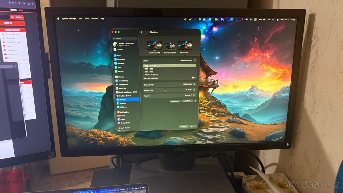 DELL Monitor 23,6" SE2417HGX FullHD