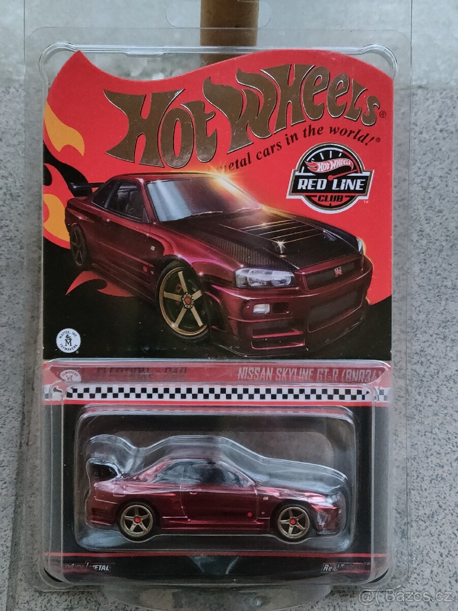 Hot Wheels RLC Nissan Skyline GT-R BCNR34