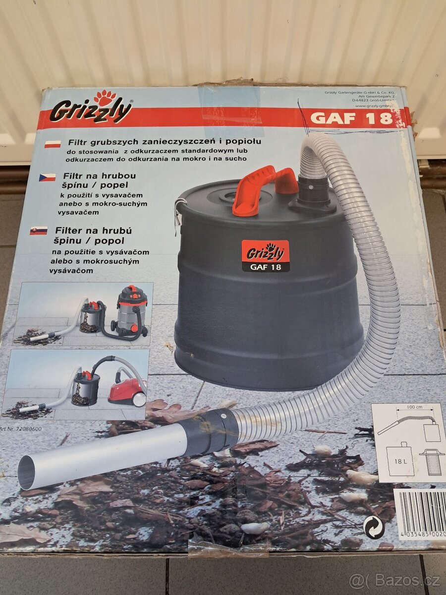 Separátor popela GAF18