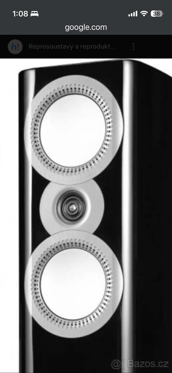 Reprobedny Mission ZX-3 černé