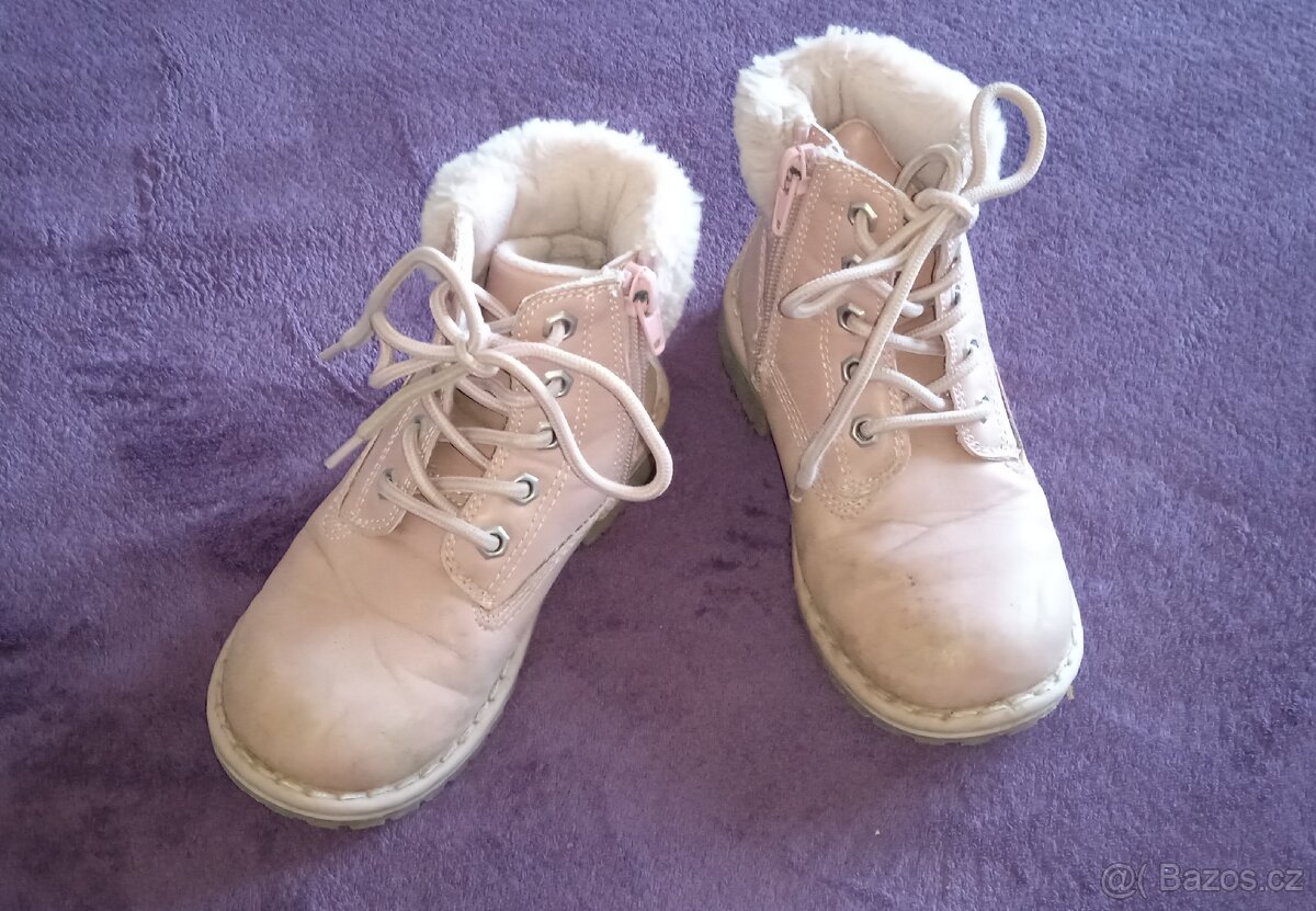 Dívčí zimní boty vel. 27
