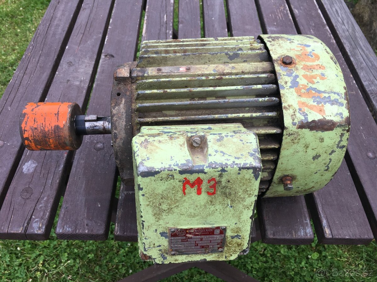 Elektromotor MEZ Mohelnice 1,1 kW