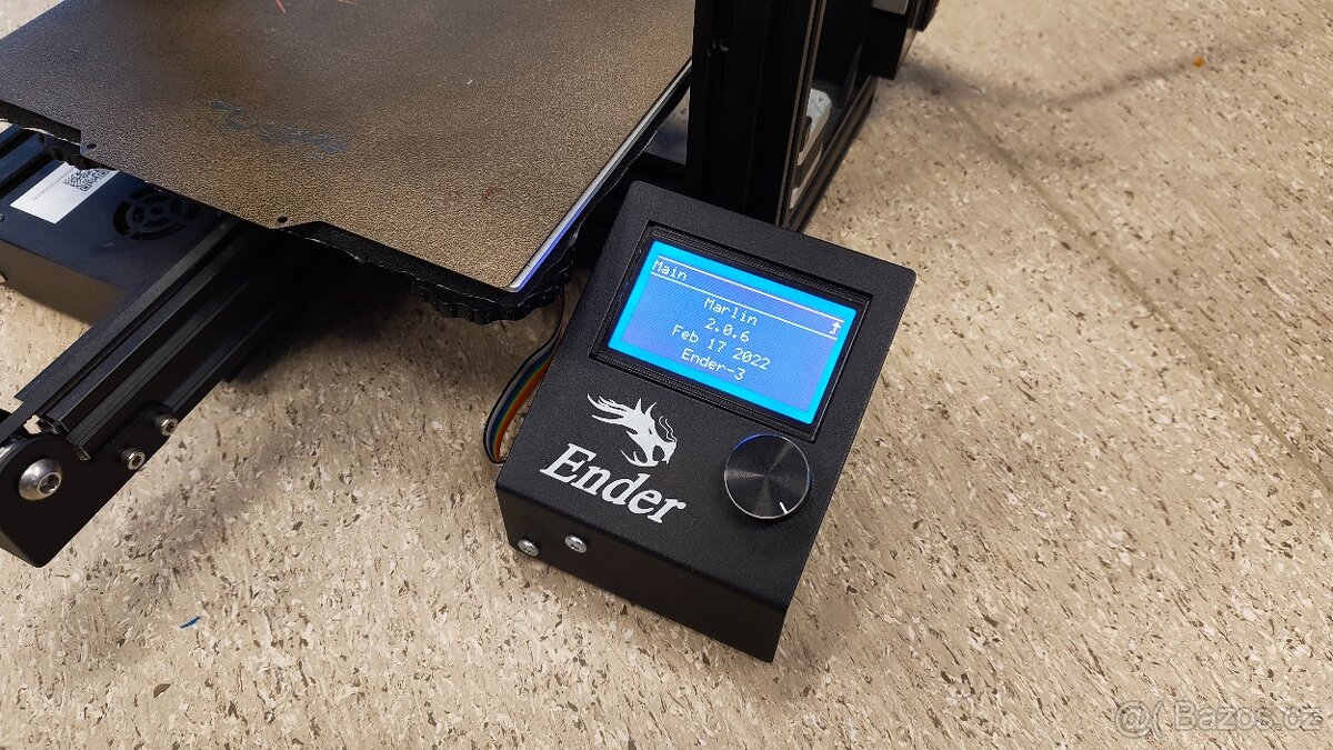 Creality Ender 3 3D tiskárna funkční