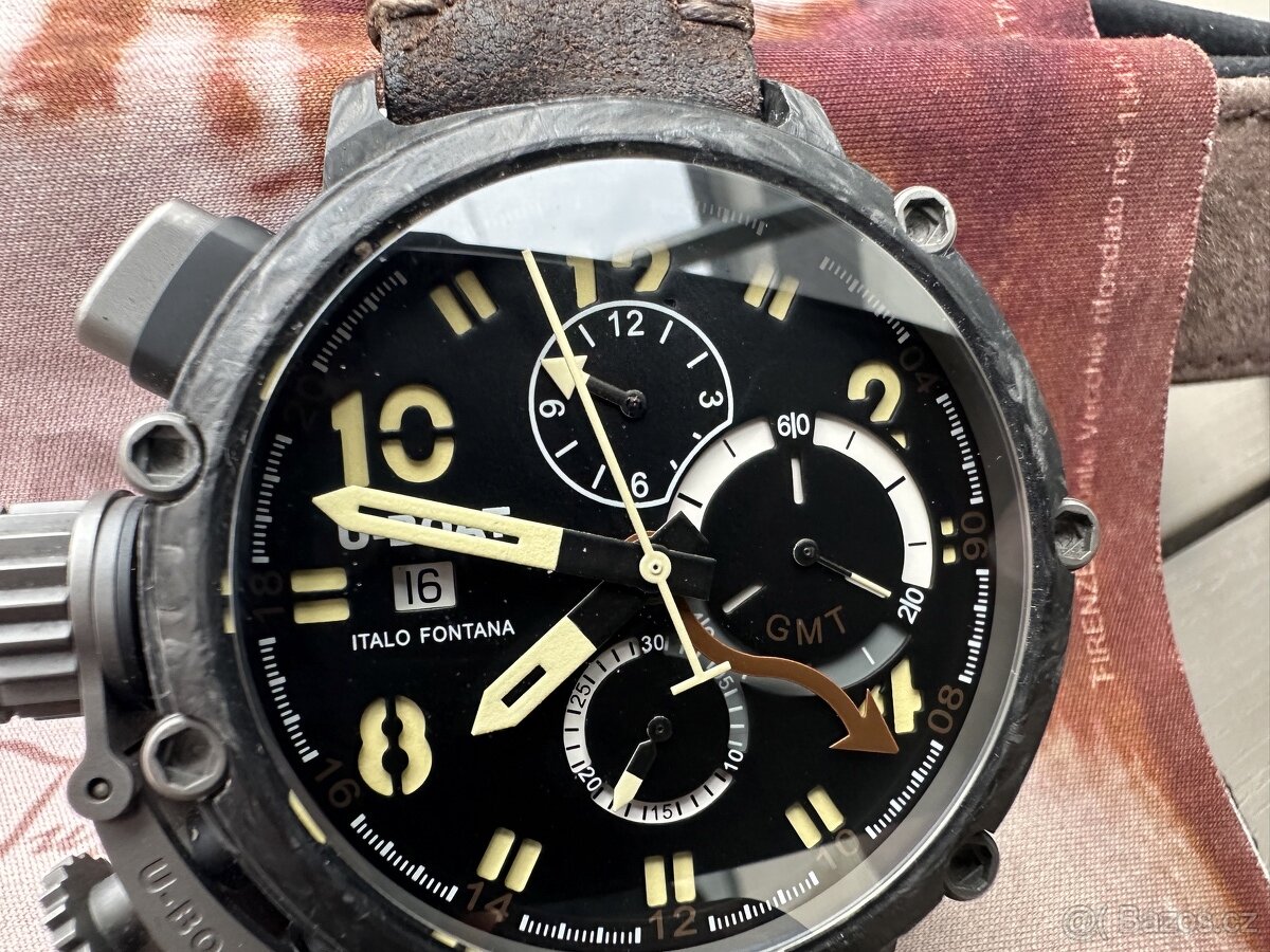 U-Boat Chimera Carbonio GMT 7177 48 mm