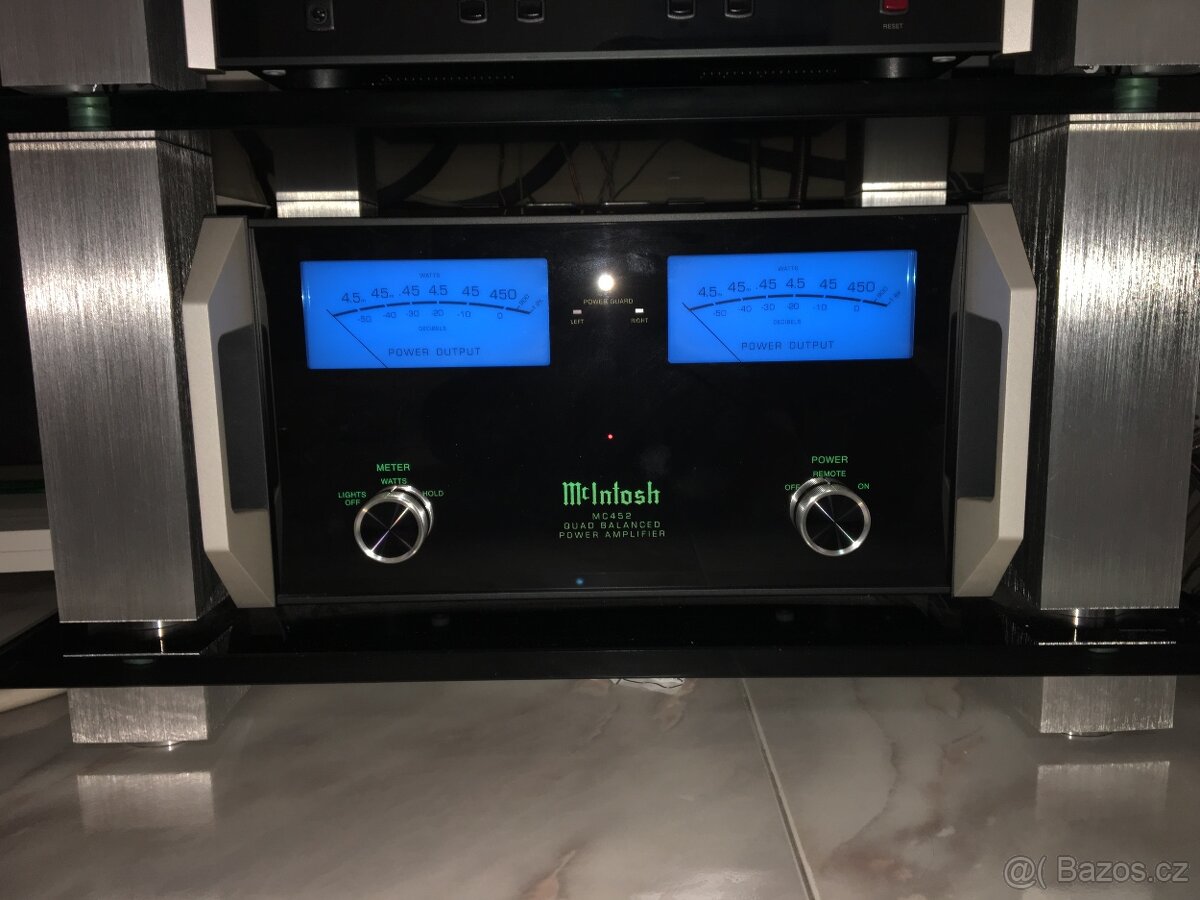 McIntosh MC452 450W/80hm koncový zesilovač