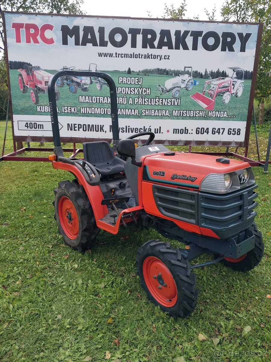 KUBOTA GRANBIA-BOY 13, 4x4, PĚKNÝ STAV 