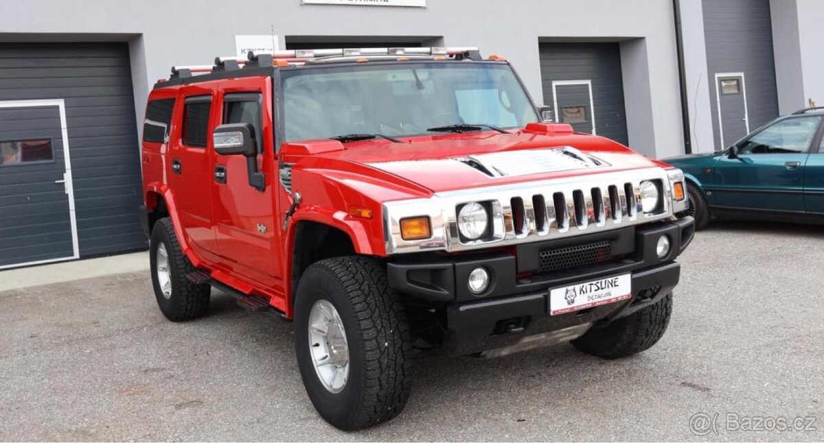 Hummer H2 6.0 V8 Red Victory Limited edition