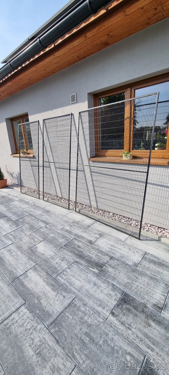 3x pole na výrobu voliery /klece/ kotce