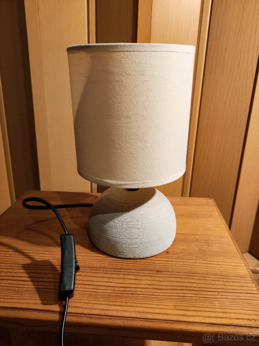 Stolní lampička, lampa + LED žárovka