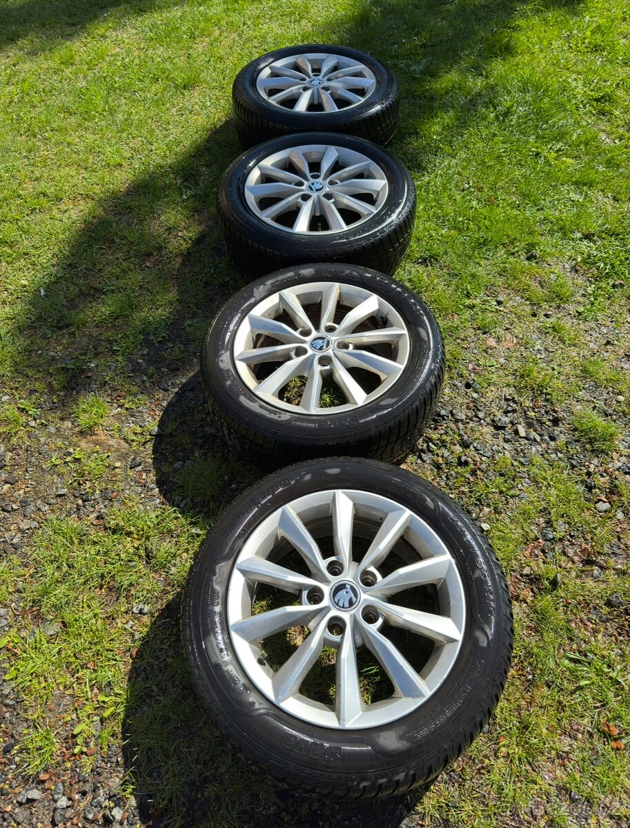 Alu kola Škoda Minoris R16