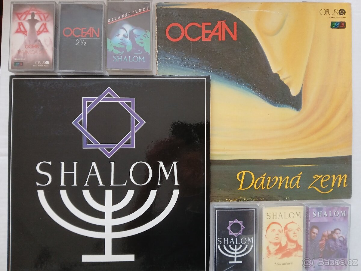 SHALOM , OCEÁN - MC + LP