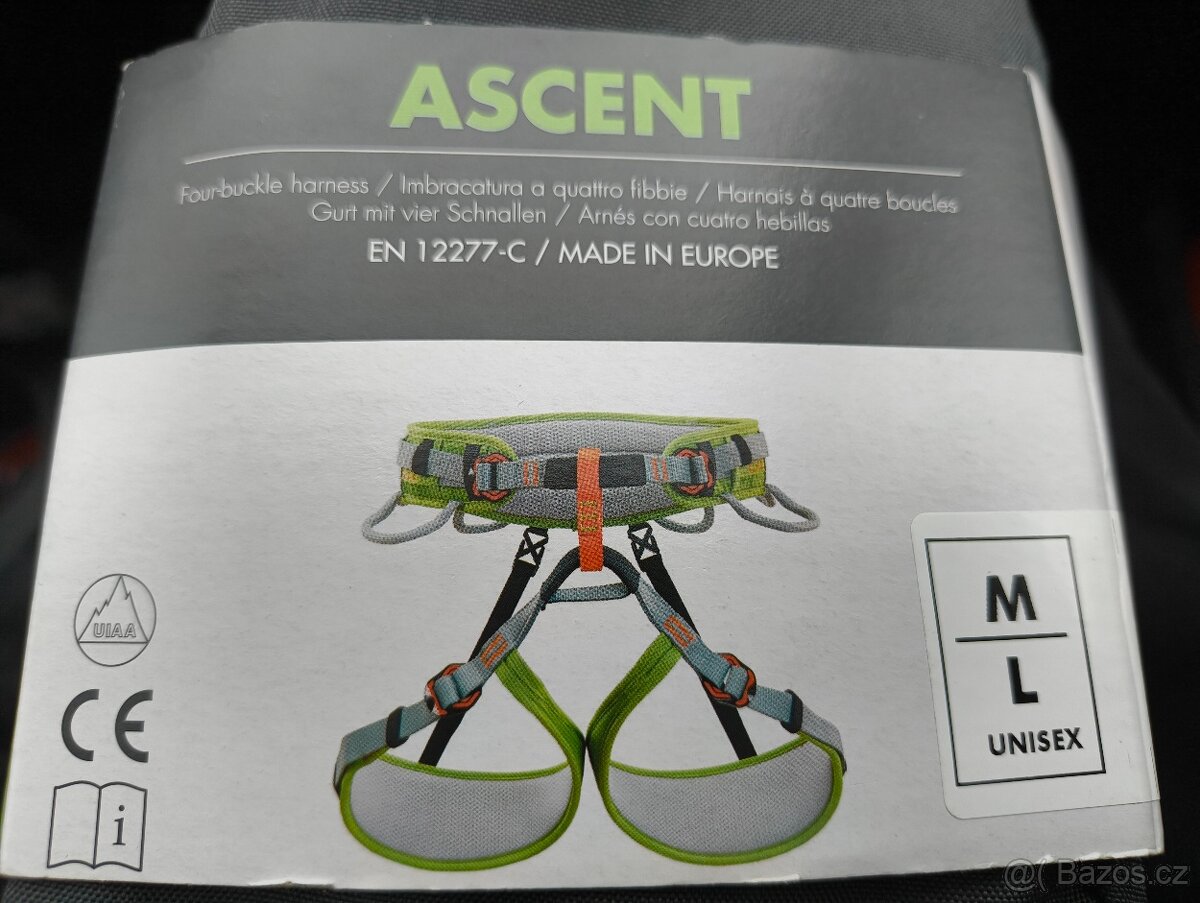 Sedák, ascent; CT climbing technology