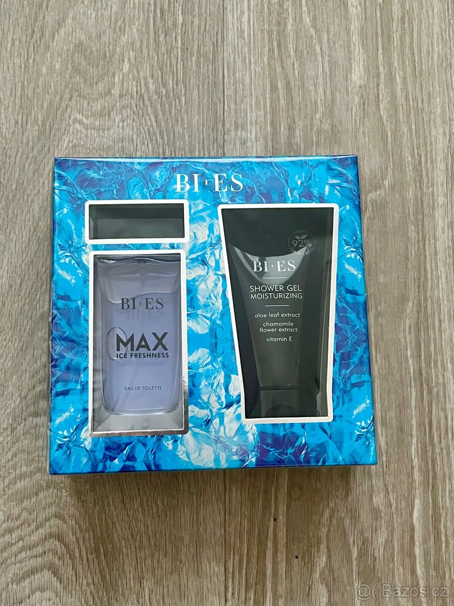 BI-ES MAX dárková sada EDT 90ML + sprchový gel 150 ML