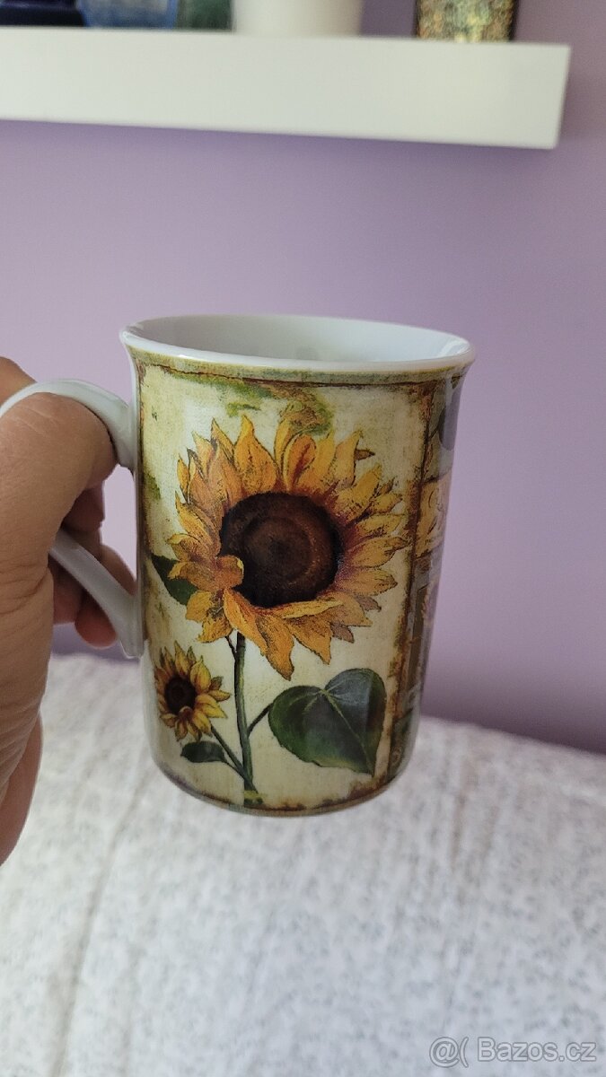 Hrnek na kávu/latté slunečnice