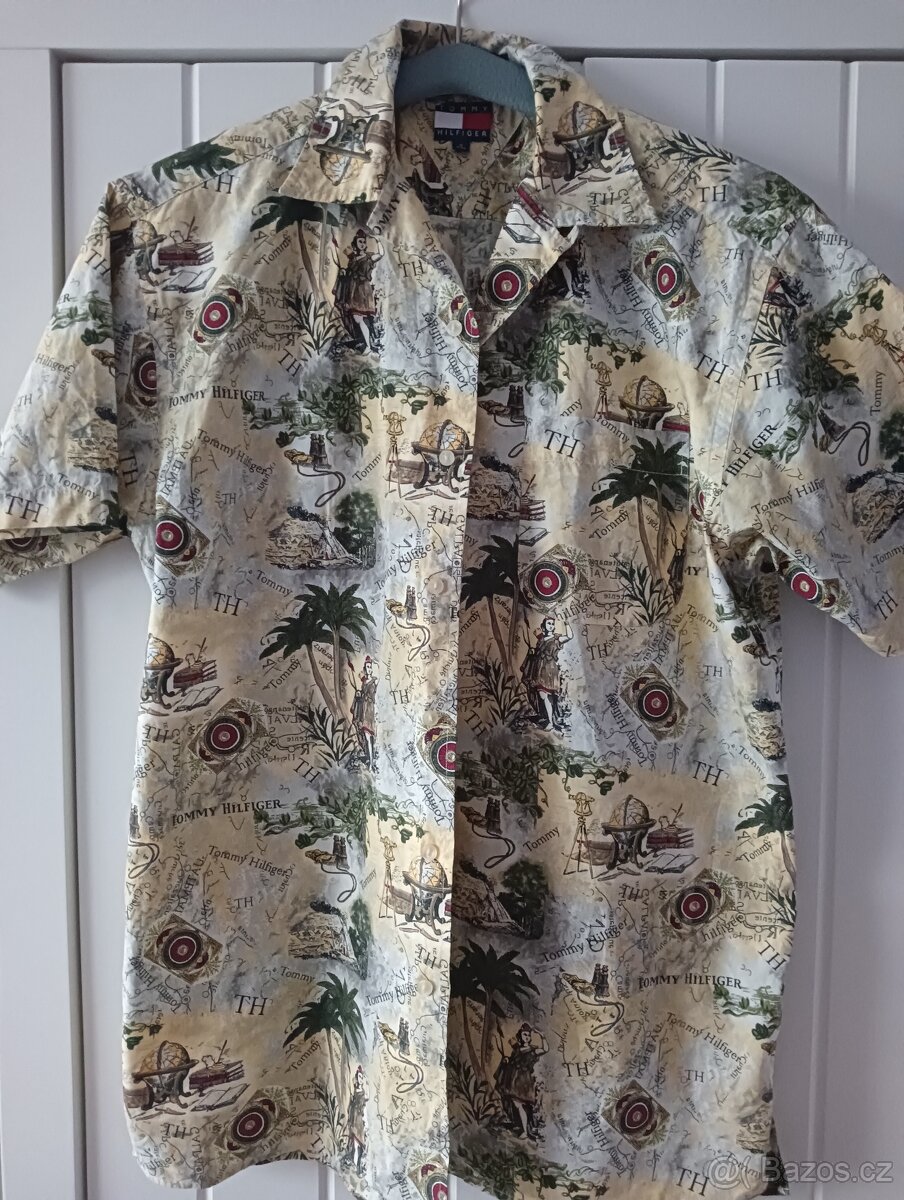 TOMMY HILFIGER- pánska košile - M