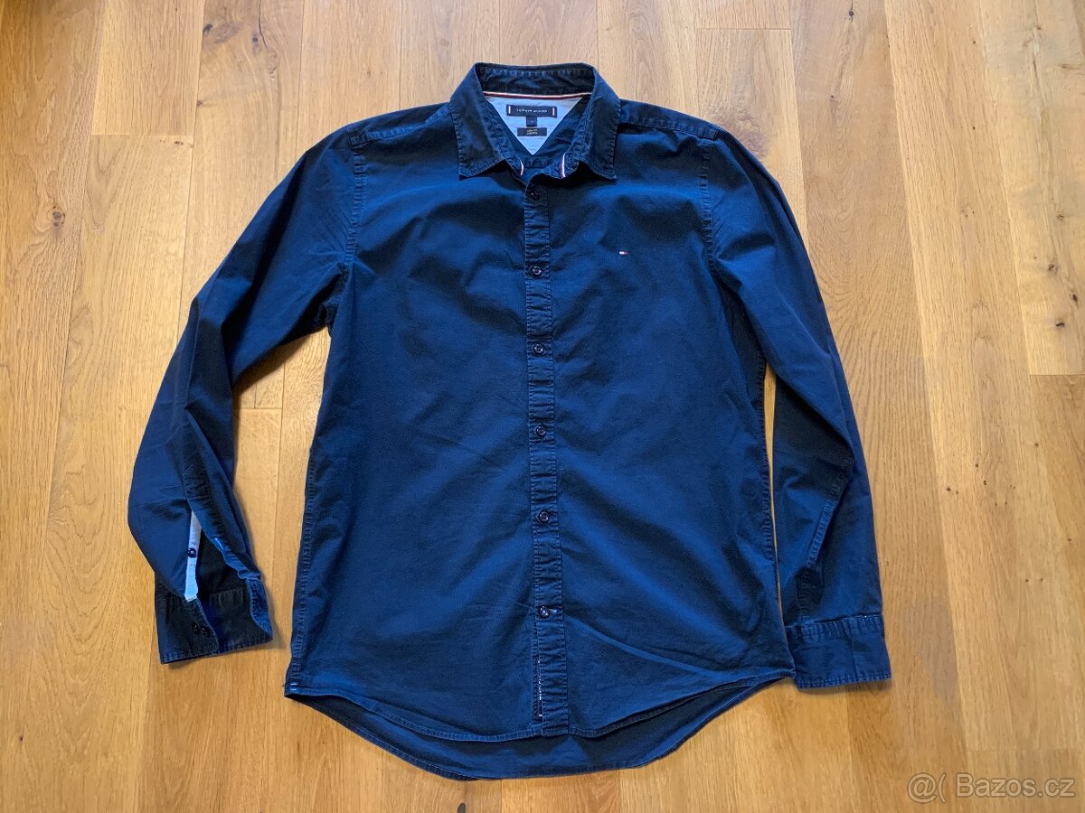 Košile Tommy Hilfiger L, SlimFit,