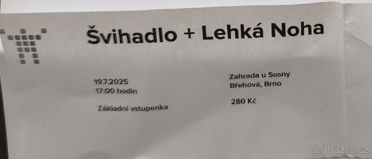 Svihadlo+Lehka noha 19.7.2025