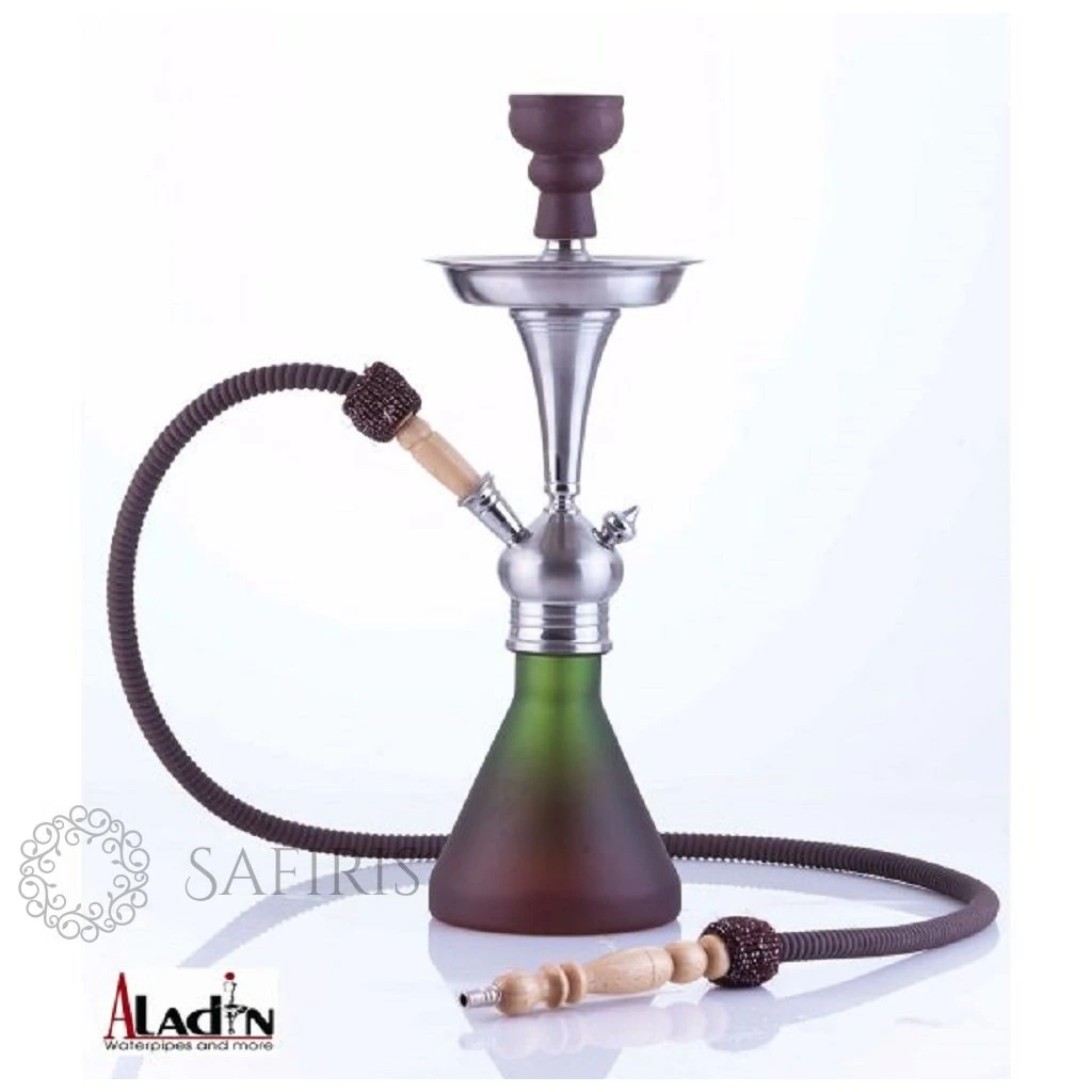 Vodní dýmka Aladin Bogota 48 cm zelená