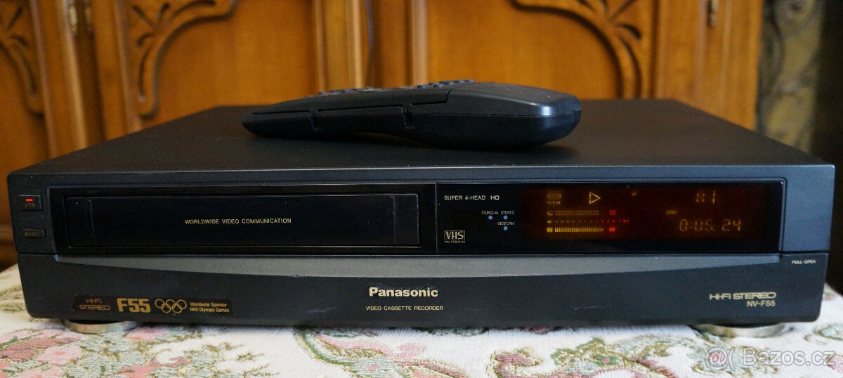 Panasonic NV-F55 HiFi Stereo VHS recorder