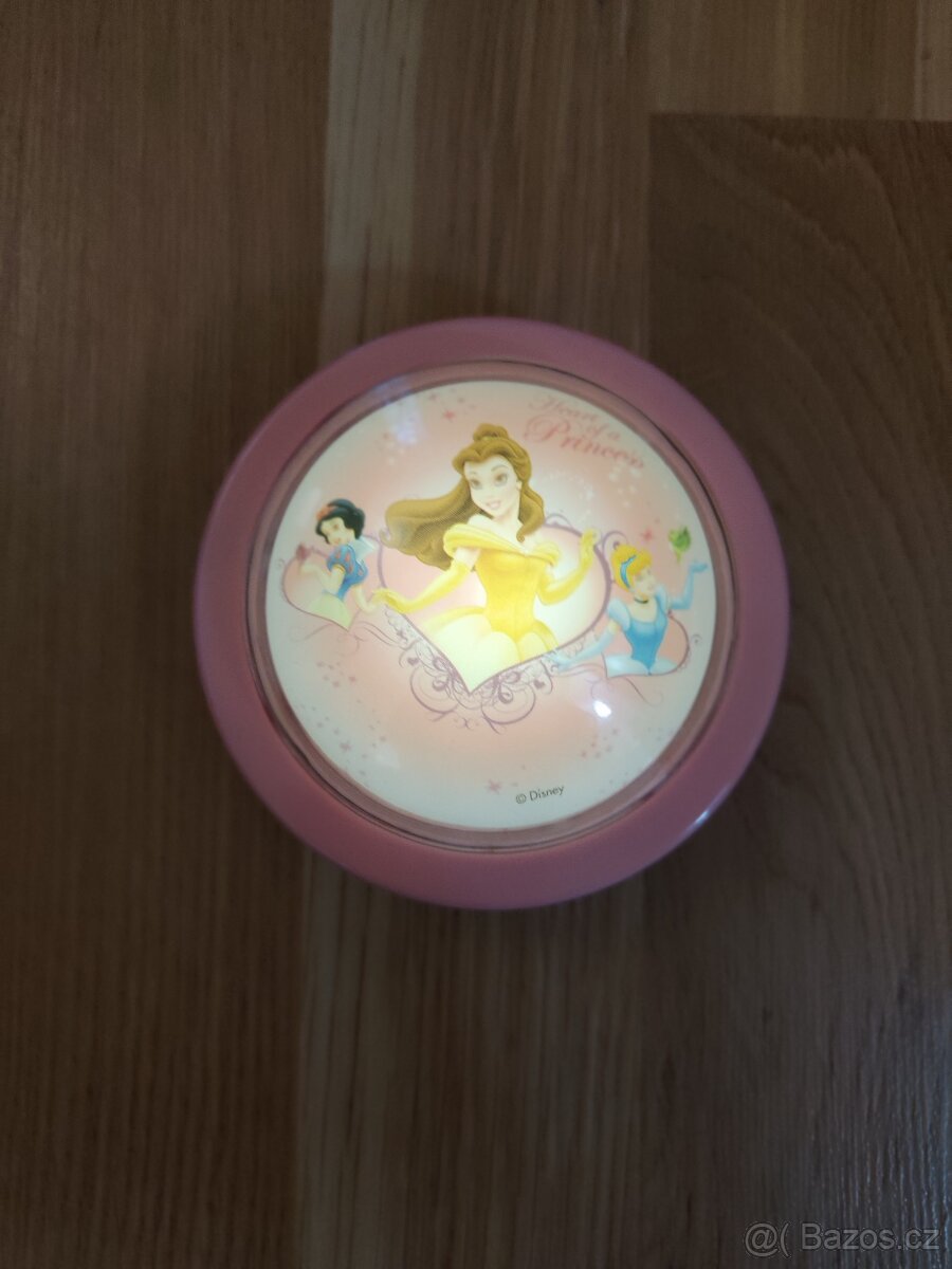 LED noční svítidlo dětské Princezny