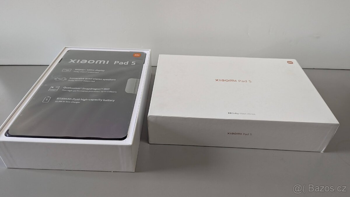 ZÁRUKA Xiaomi Pad 5 WiFi, 11", Snapdragon 860, 6/128GB