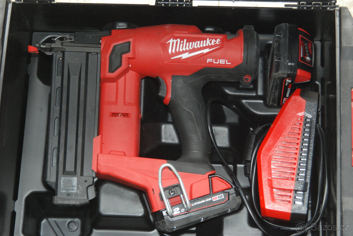 Dokončovací hřebíkovačka Milwaukee FN18GS-202X