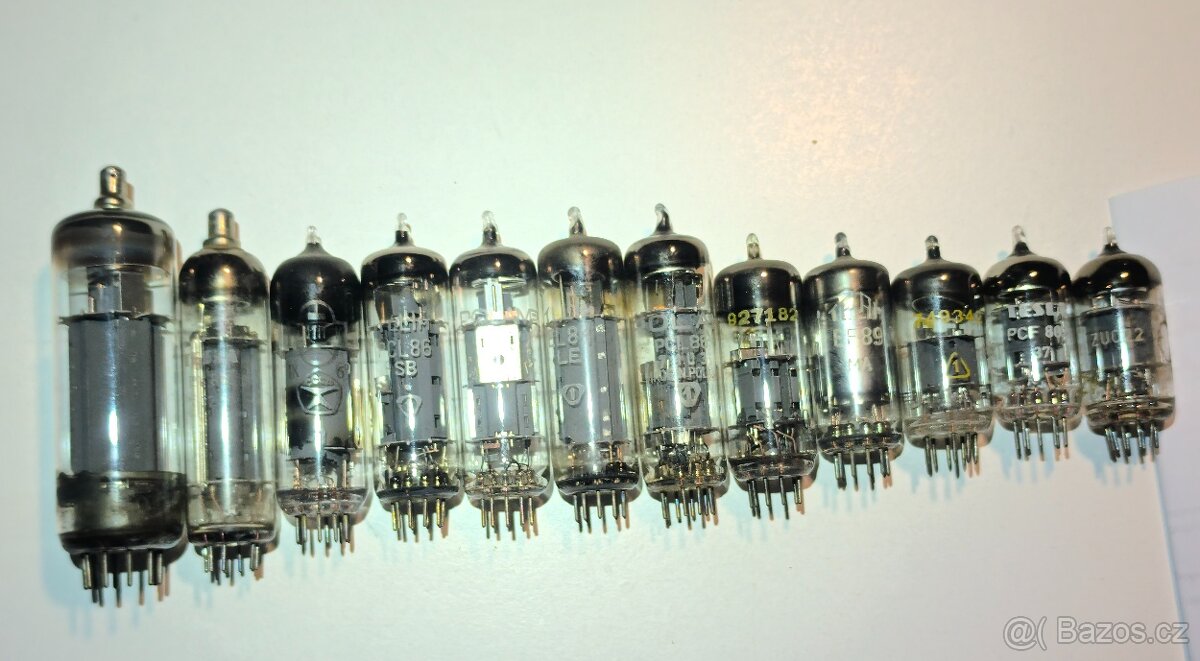 Prodám staré elektronky (lampy) do rádia