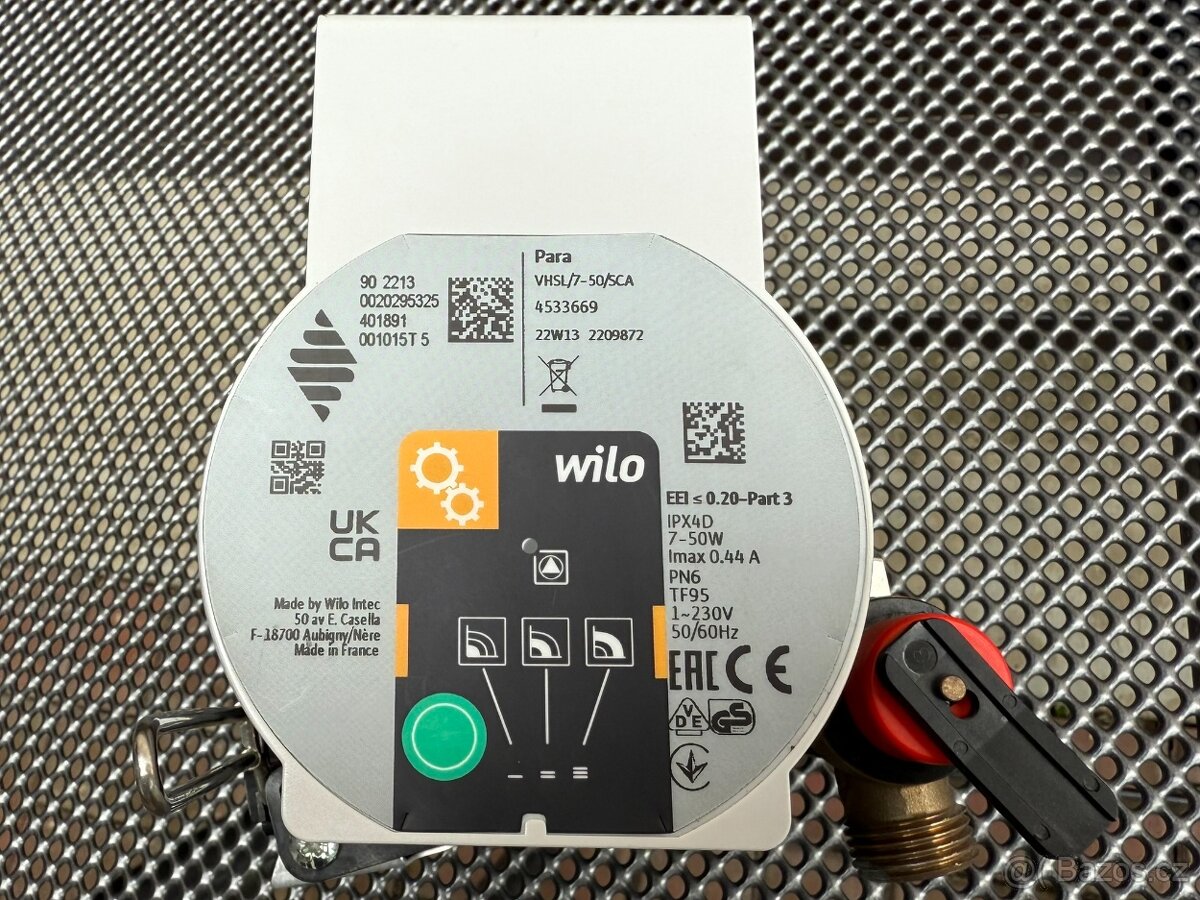 WILO PARA RSL/7-50 Elektronické čerpadlo + kabel