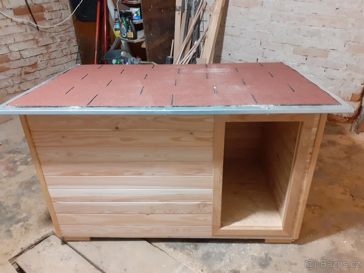 Zateplené psí boudy