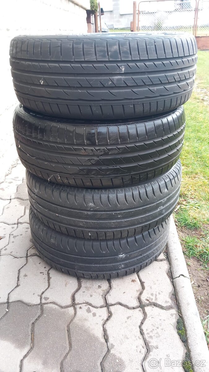 Prodám sadu letních pneu