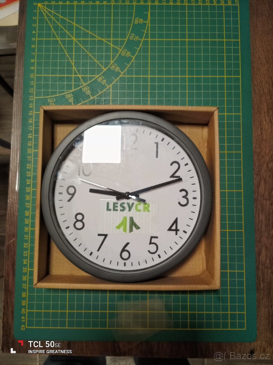Nástěnné hodiny 20 cm, Lesy ČR