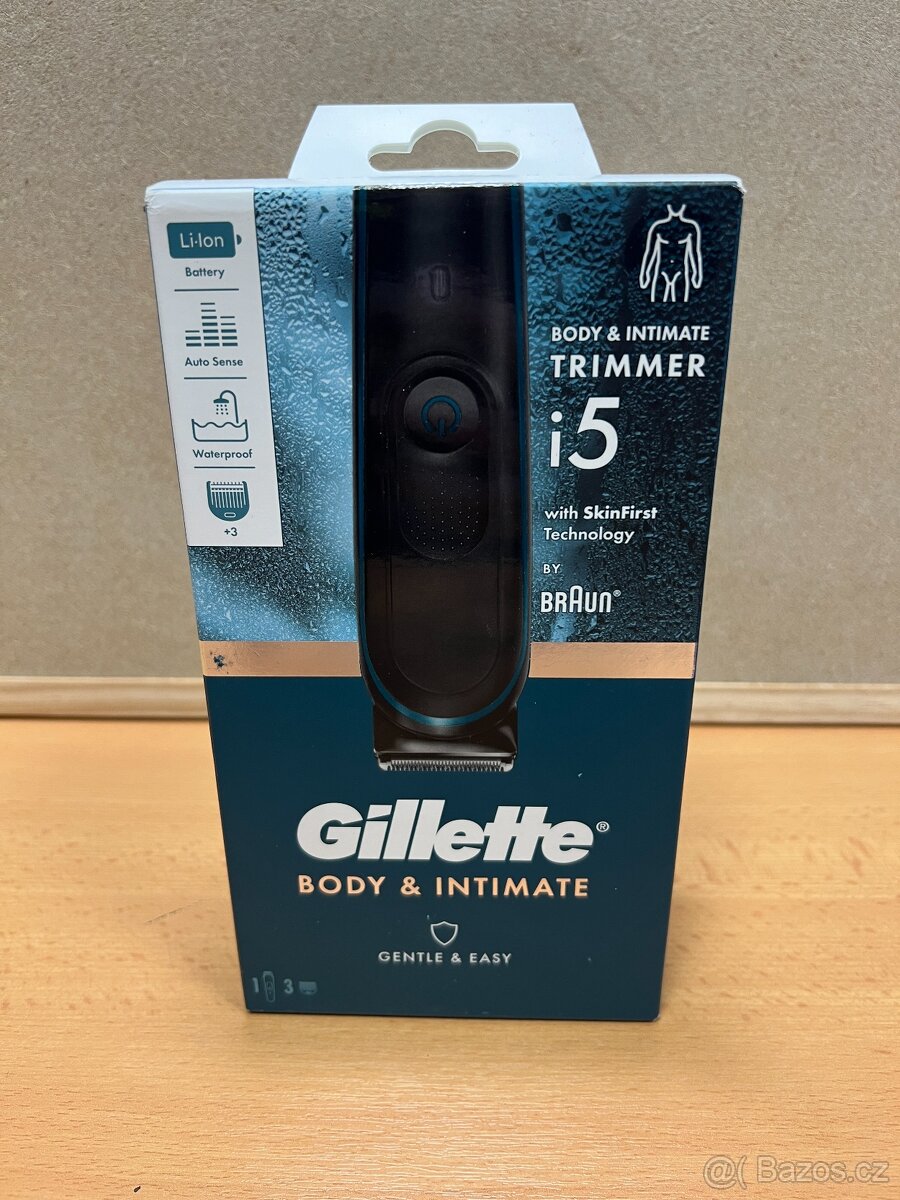 Gillette INTIMATE Trimmer i5 zastřihovač na intimní partie a