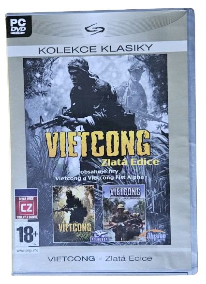 VIETCONG ZLATÁ EDICE + Fist Alpha, WARCRAFT III a další