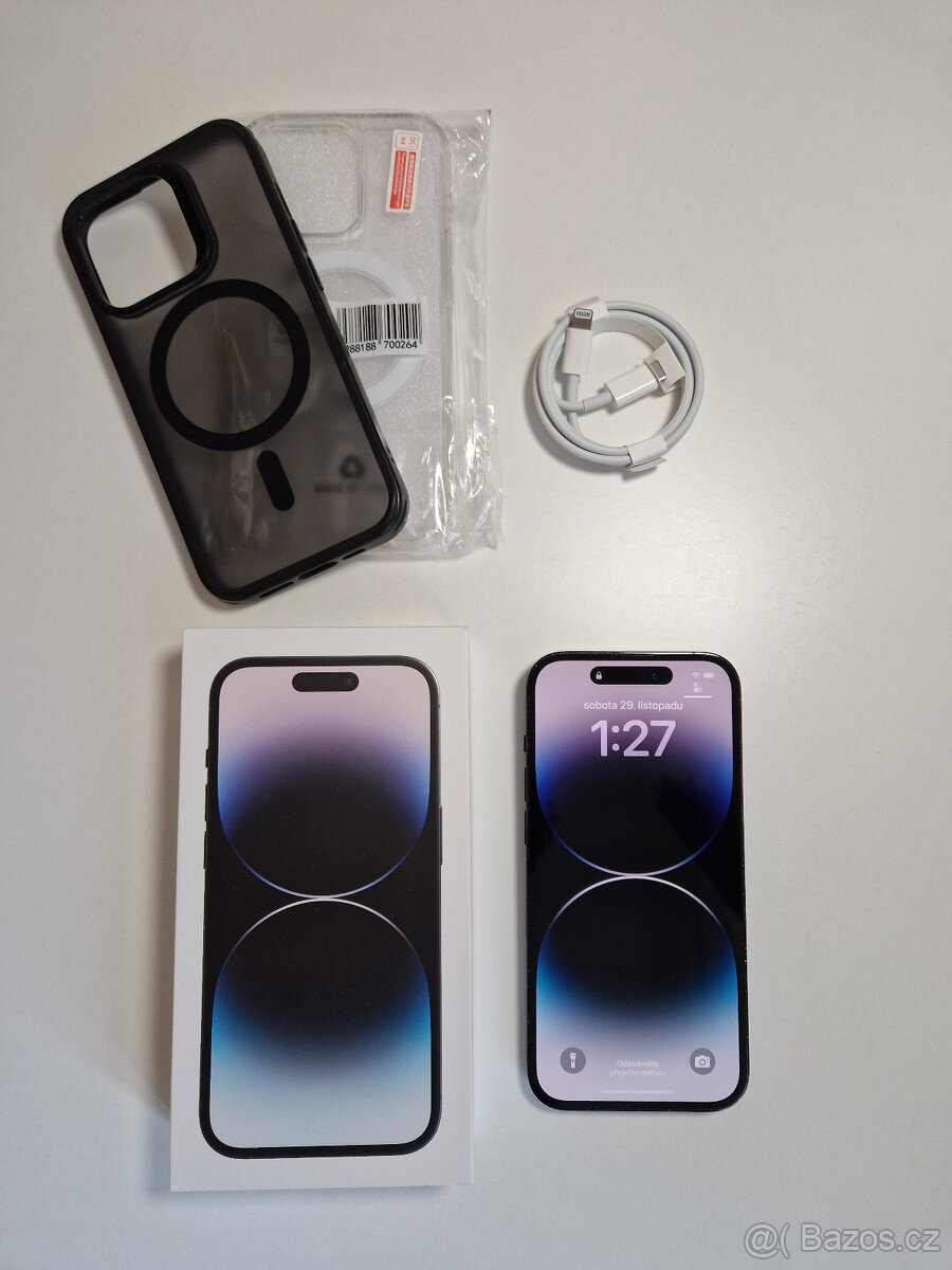 iPhone 14 Pro - space black, 128 GB