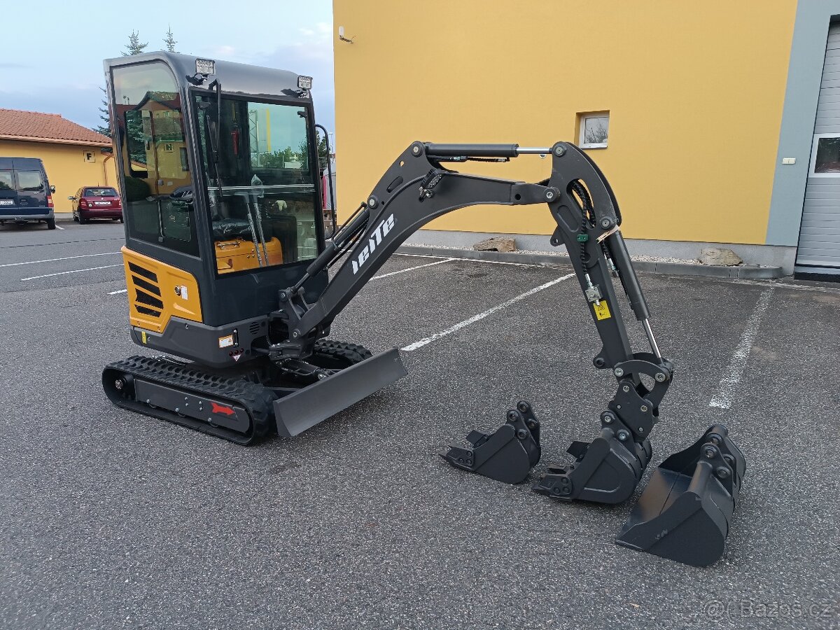 Minibagr , bagr , 1T 2T 3T , pásový bagr