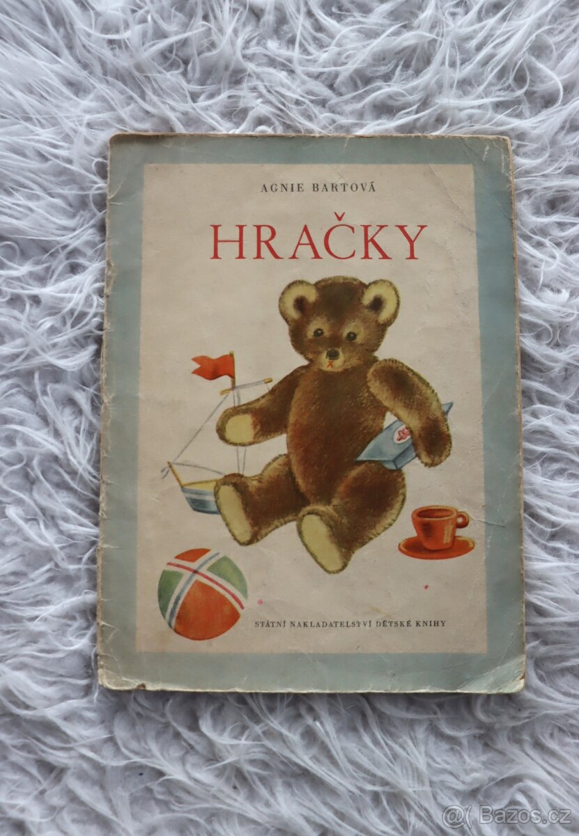 Stará kniha Agnie Bartova - Hračky