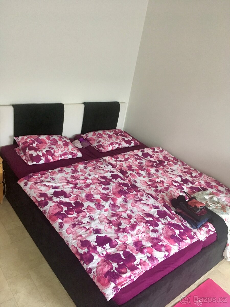 Kvalitní postel zn. ASON Interier, extra délka, 180 x 210 cm