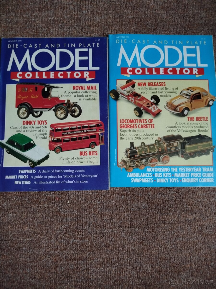 Matchbox, Corgi, Dínky toys...