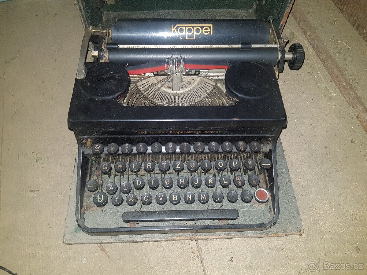 Psací stroj Kappel