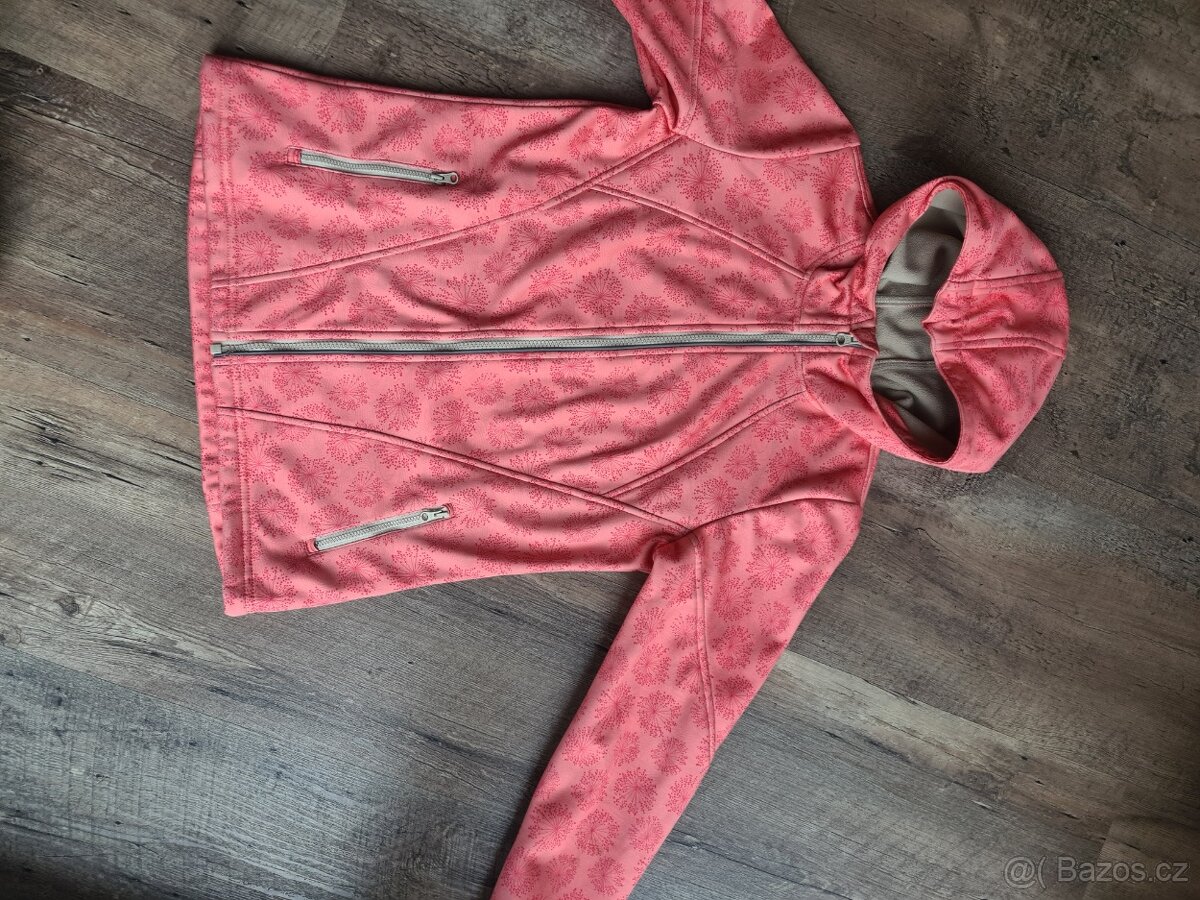 Softshield bunda 140/150 zateplená