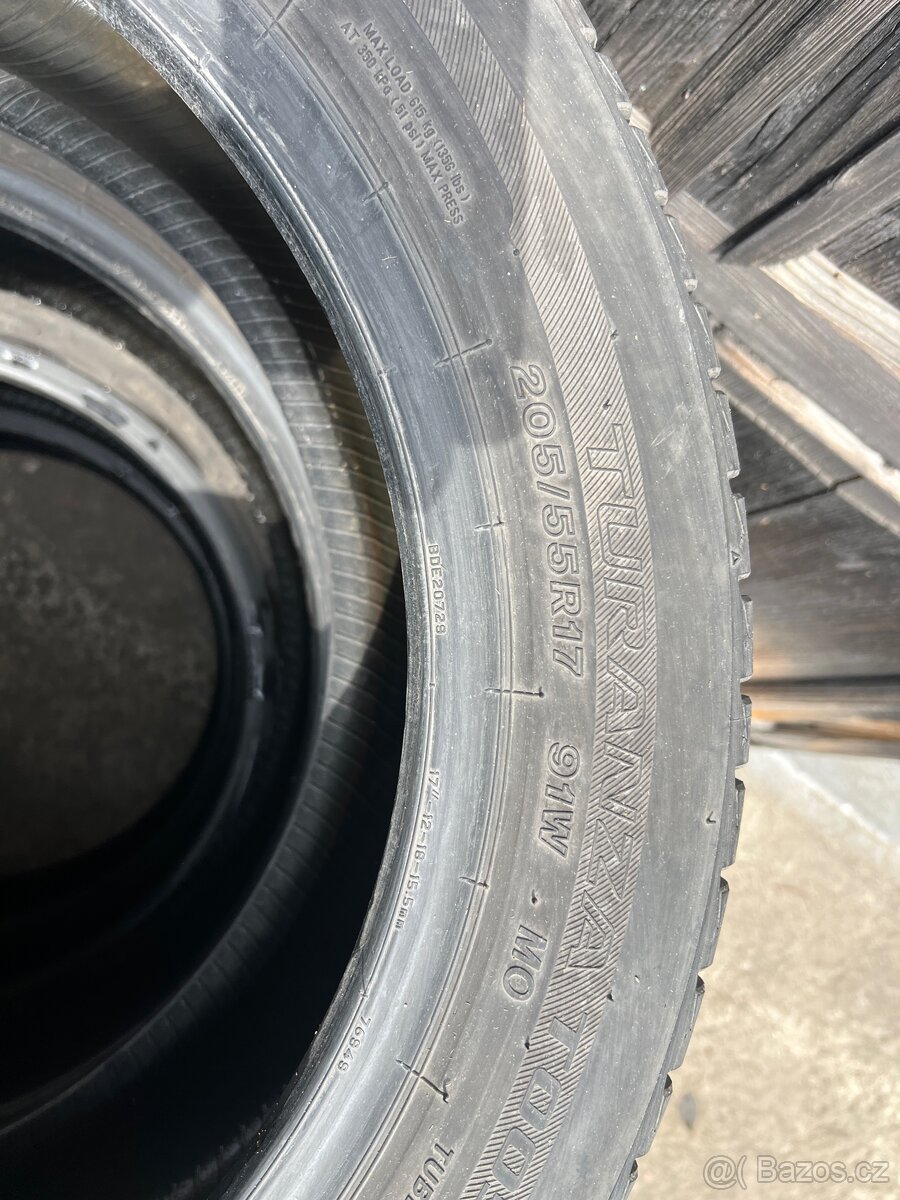 Pneumatiky 205/55R17 Letní
