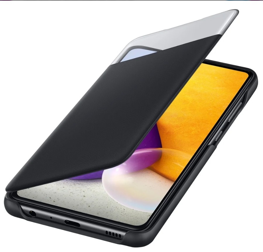 Samsung S-VIEW Flip pouzdro A72 černé