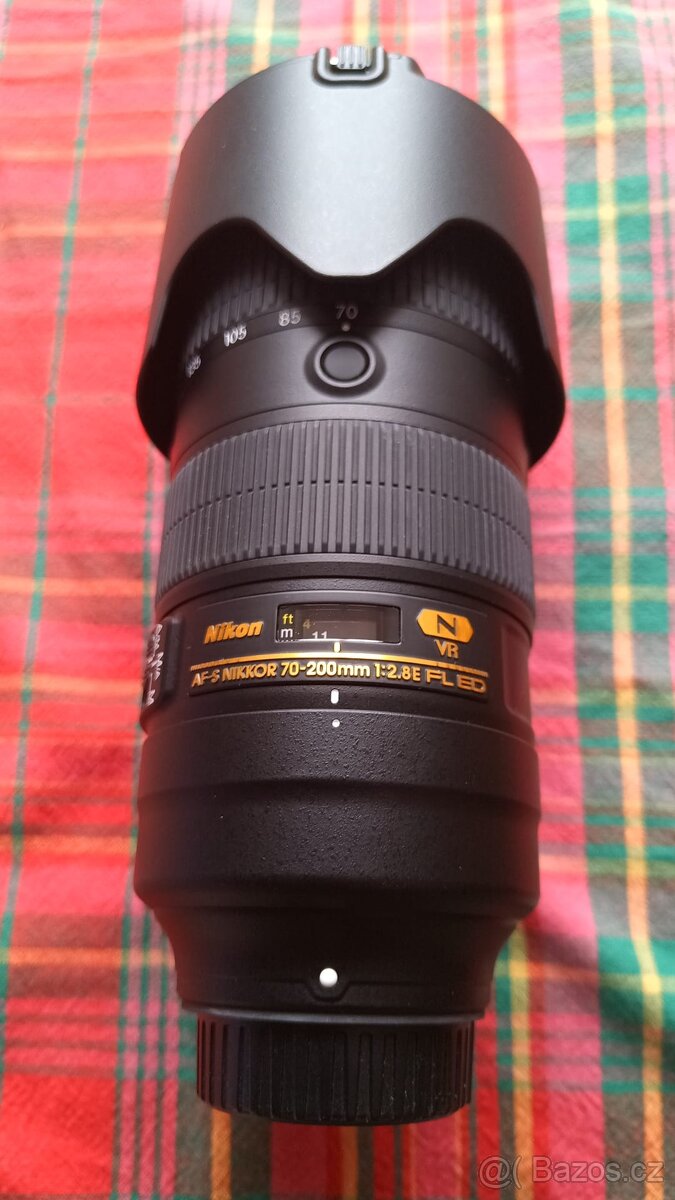 Nikon AF-S Nikkor 70-200mm 1:2,8  E FL ED VR N za pusu
