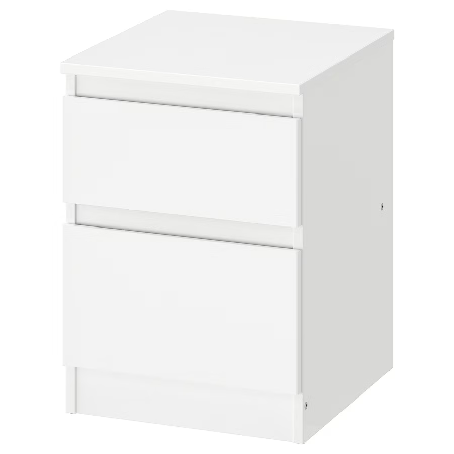Ikea Kullen noční stolek - nový, nerozbalený - bílá barva