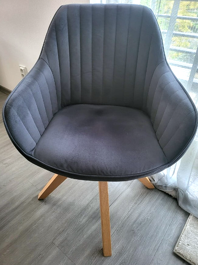 Otočná jídelní židle / křeslo 4 ks