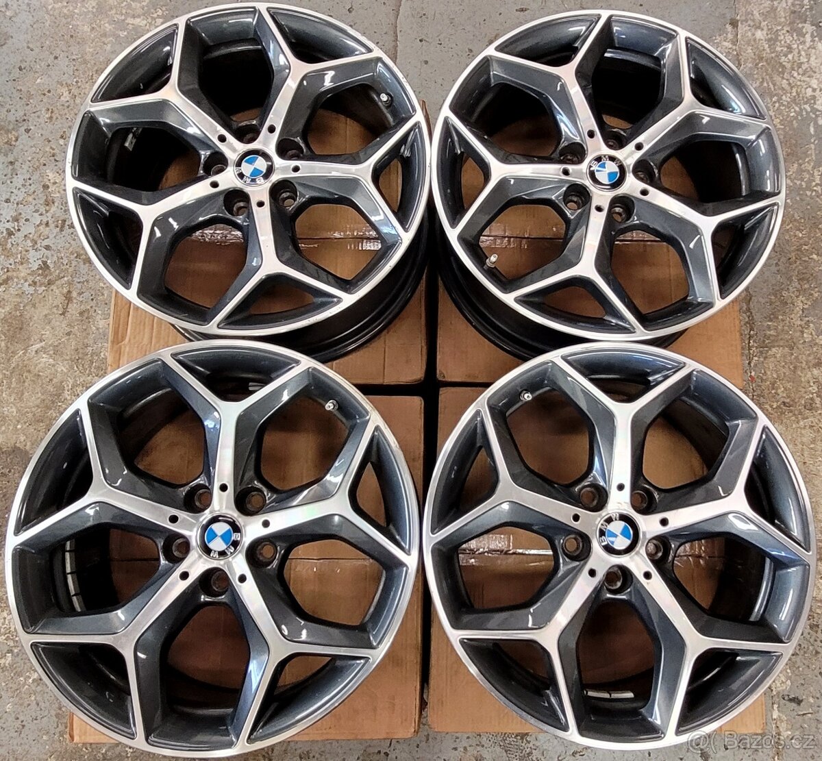 Bmw alu disky 18´ Stl.569,x1:F48, X2:F39 ,TPMS