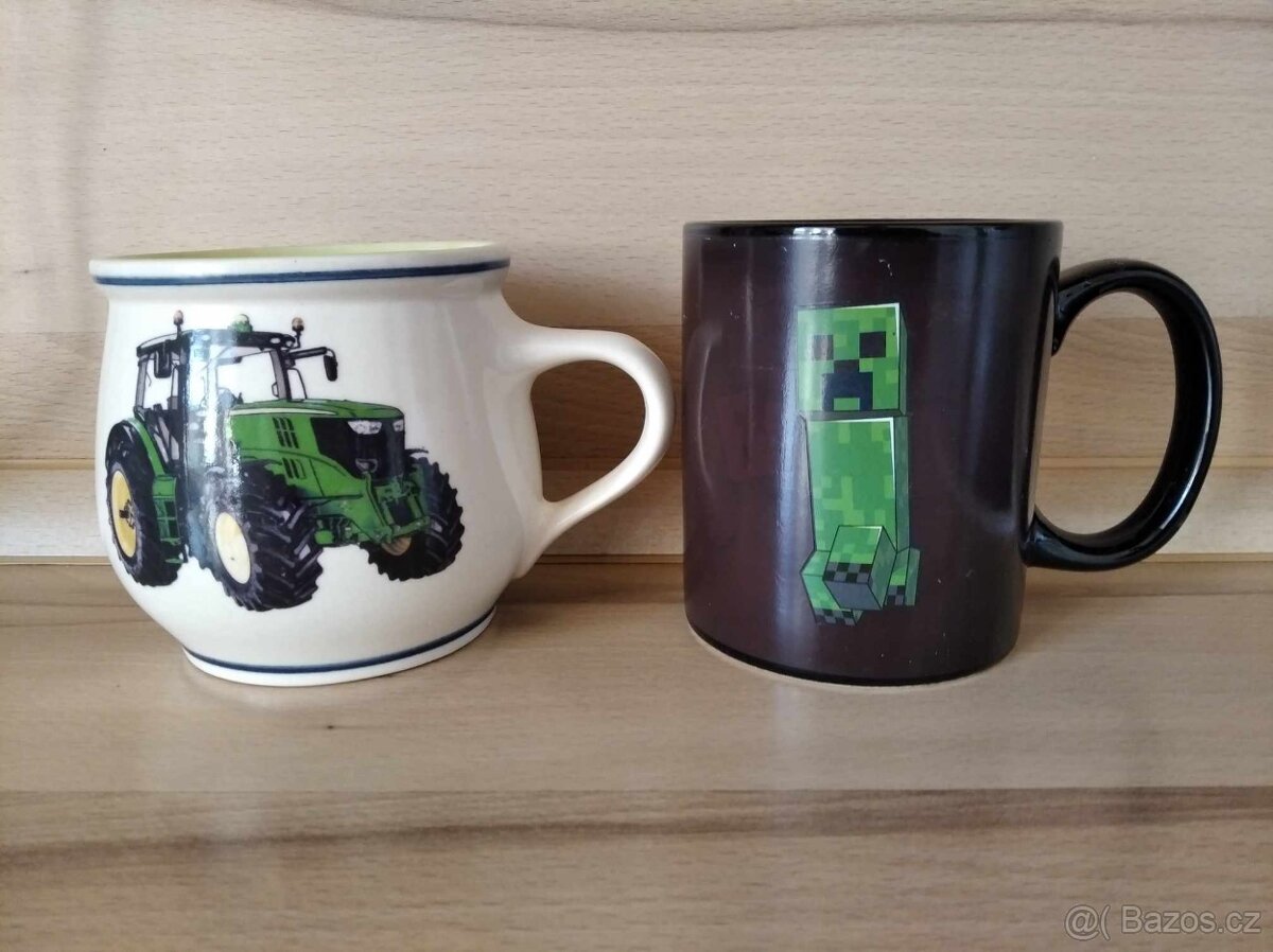hrneček John Deere + Minecraft