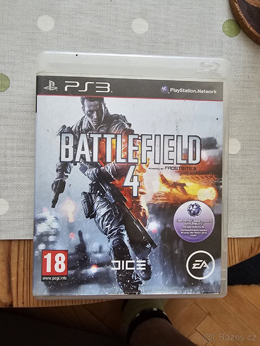 Prodám hru na ps3 Battlefield 4